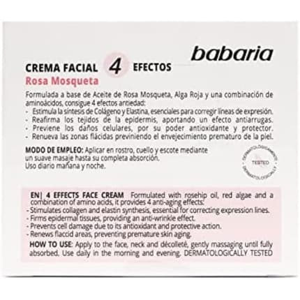 Babaria Facial 4 Effects XXL 125ml