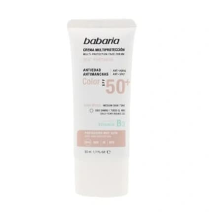 Babaria Solar Multiprotection Antispot Cream Color Spf 50 50ml