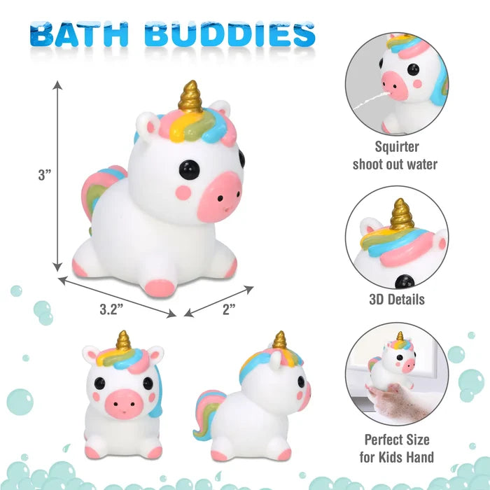 bath buddies - unicorn
