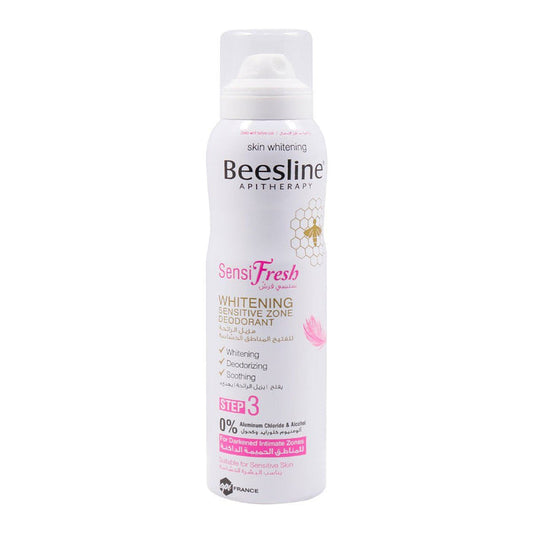 Beesline SensiFresh Sensitive Zone Whitening Deodorant, 150ml - Makkah Pharmacy