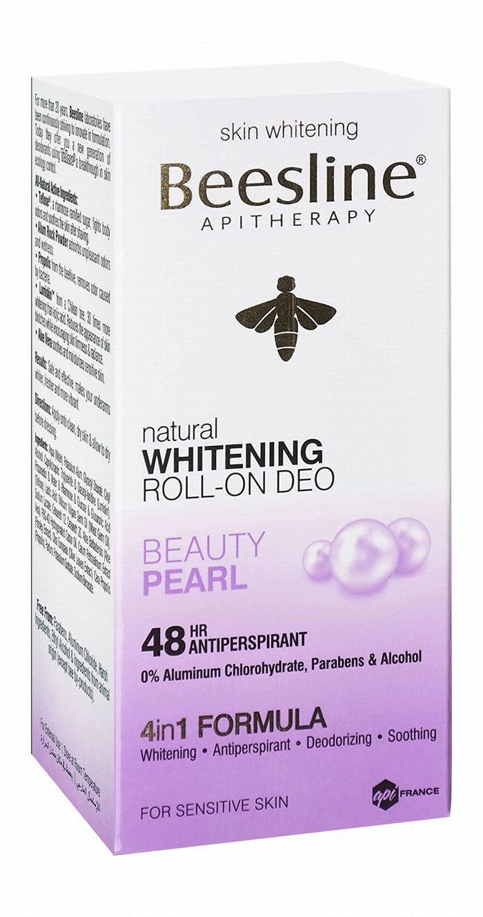 Beesline Whitening Roll On Deodorant - Beauty Pearl 50 Ml - Makkah Pharmacy