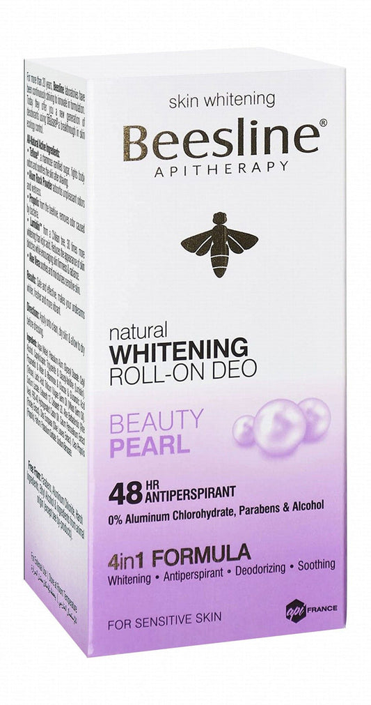 Beesline Whitening Roll On Deodorant - Beauty Pearl 50 Ml - Makkah Pharmacy