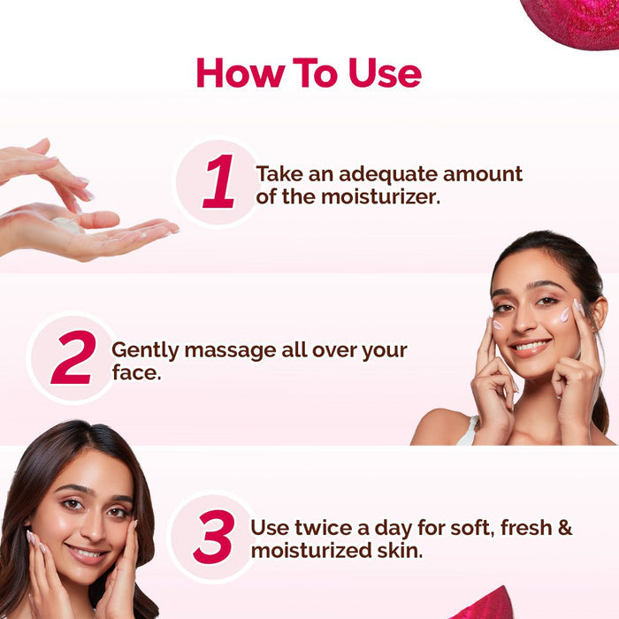 Beetroot Hydraful Moisturizer with Beetroot & Hyaluronic Acid for Natural Pink Glow - 200 g