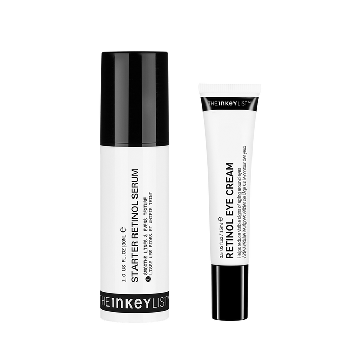Two skincare products from The Inkey List on a white background