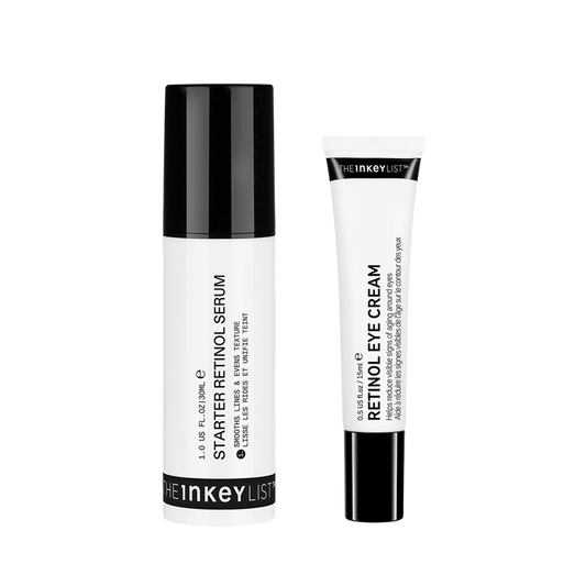 Two skincare products from The Inkey List on a white background
