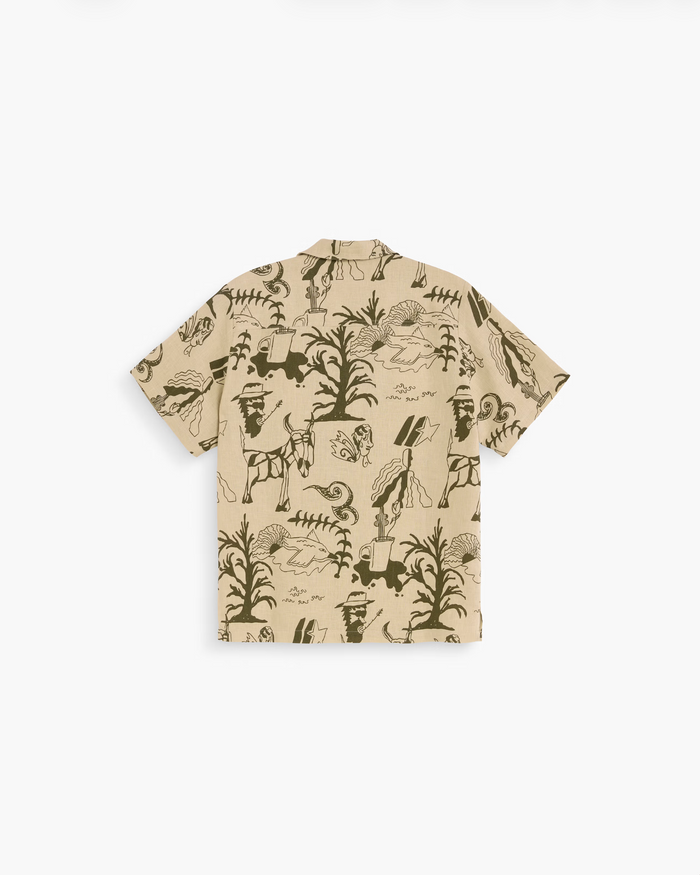 Beige Poplan Cuba Shirt