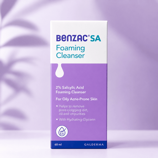 Benzac SA Foaming Cleanser 60ml - Cosmosentials