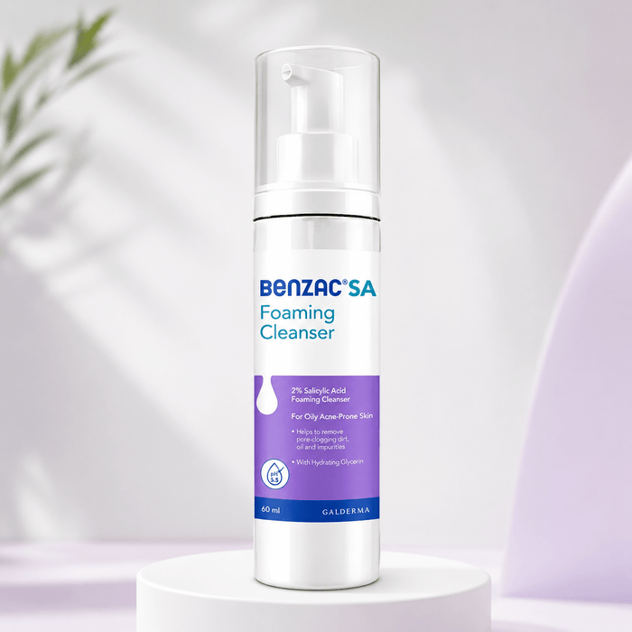 Benzac SA Foaming Cleanser 60ml - Cosmosentials