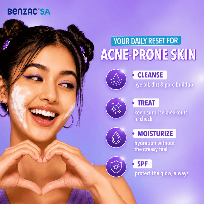 Benzac SA Foaming Cleanser 60ml - Cosmosentials