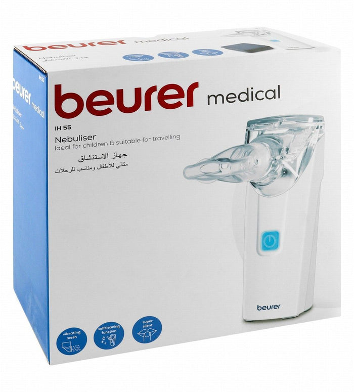 Beurer Nebulizer - White, IH 55, 1 Pack - Makkah Pharmacy