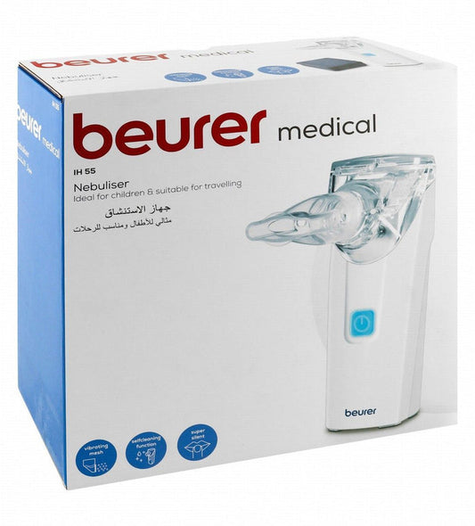 Beurer Nebulizer - White, IH 55, 1 Pack - Makkah Pharmacy