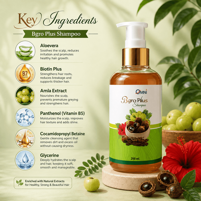 Bgro Plus Shampoo - Cosmosentials