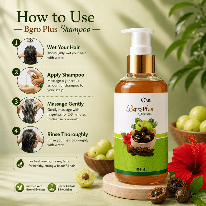 Bgro Plus Shampoo - Cosmosentials