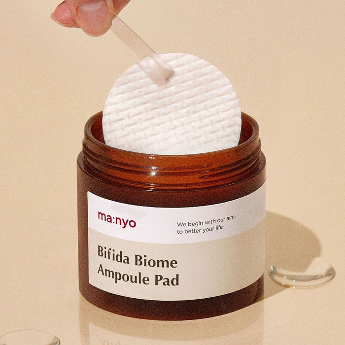 Ma:nyo Bifida Biome Ampoule Pad Nudie Glow Australia