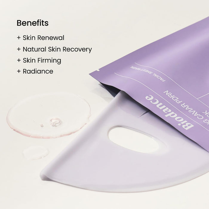 Biodance Rejuvenating Caviar PDRN Real Deep Mask 4pk