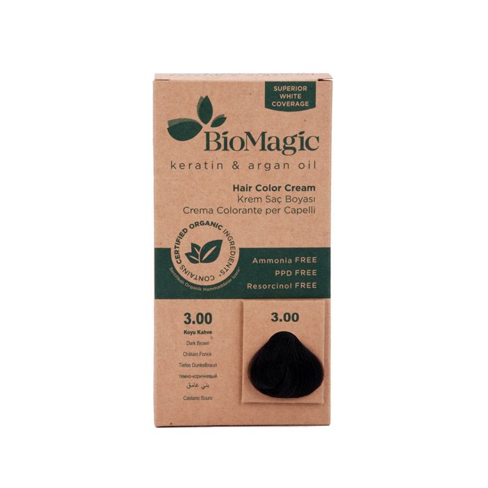 BioMagic Hair Color - 3 Dark Brown BioMagic