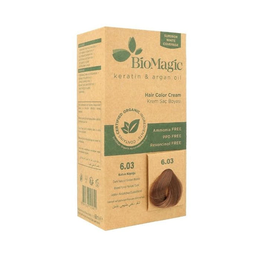 BioMagic Hair Color - 6.03 Dark Nat Golden Blonde BioMagic