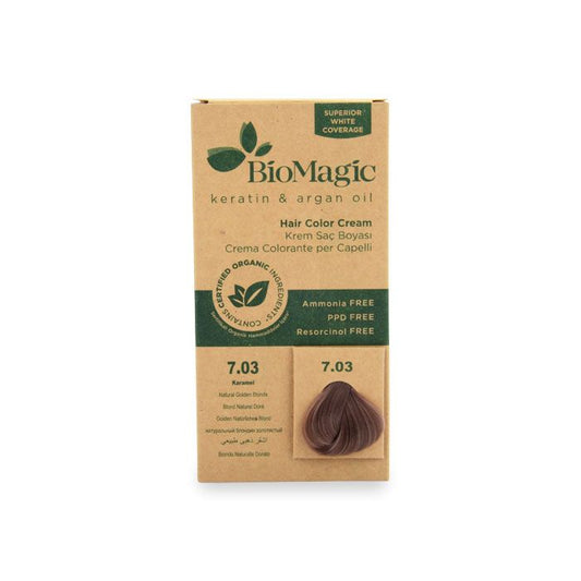 BioMagic Hair Color - 7.03 Natural Golden Blonde BioMagic