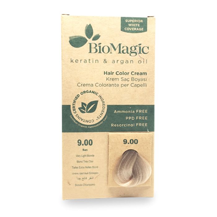 BioMagic Hair Color - 9 Very Light Blonde BioMagic