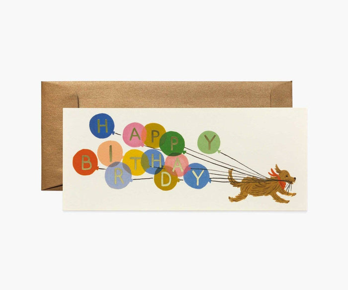 Birthday Balloon No. 10 Card