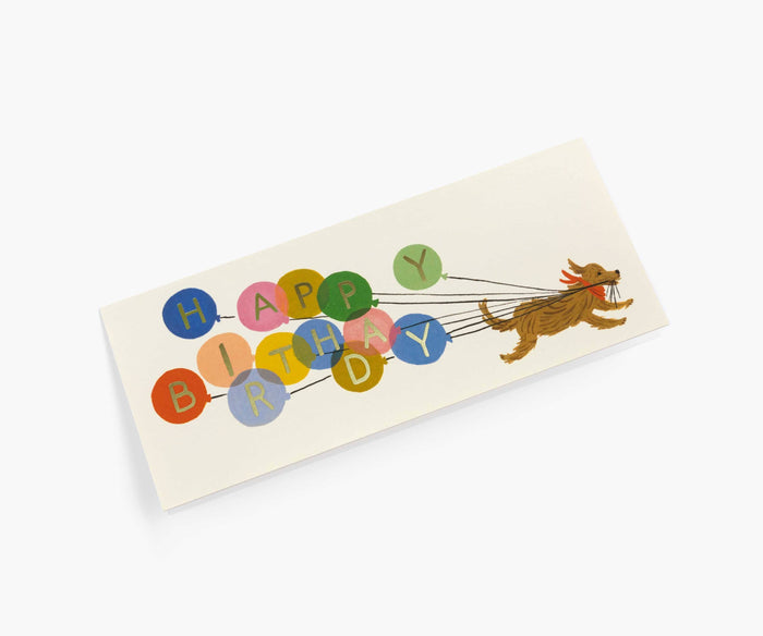Birthday Balloon No. 10 Card