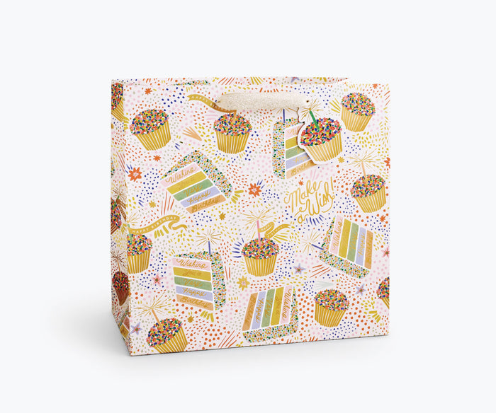 Birthday Cake Gift Bag: Medium