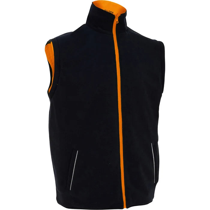 Bisley® Hi Vis 5-in-1 Class 3 Ripstop Jacket with Zip-Out Class 2 Inner Jacket - 333M6375H