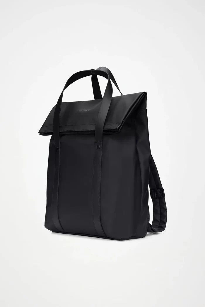 Black 2Way Tote Backpack