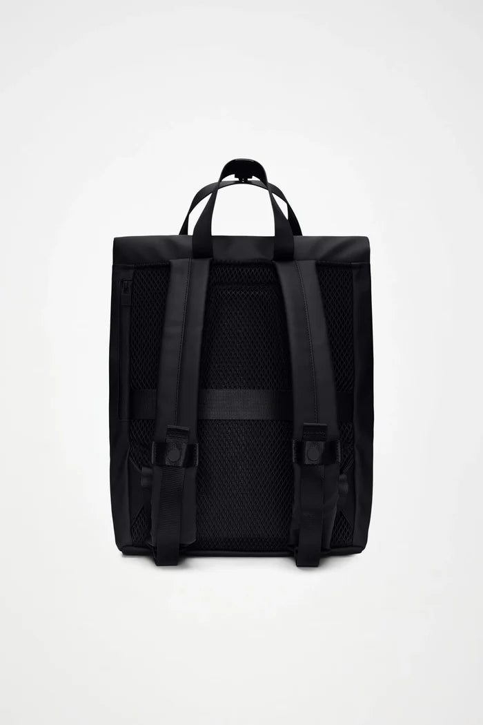Black 2Way Tote Backpack