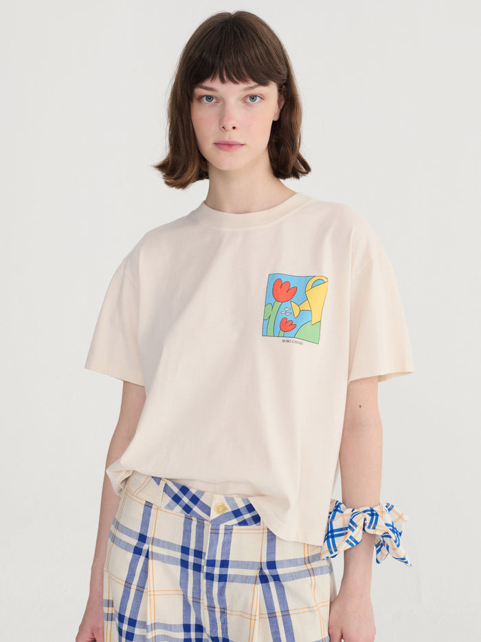 Bobo Gardening Time Cropped T-Shirt