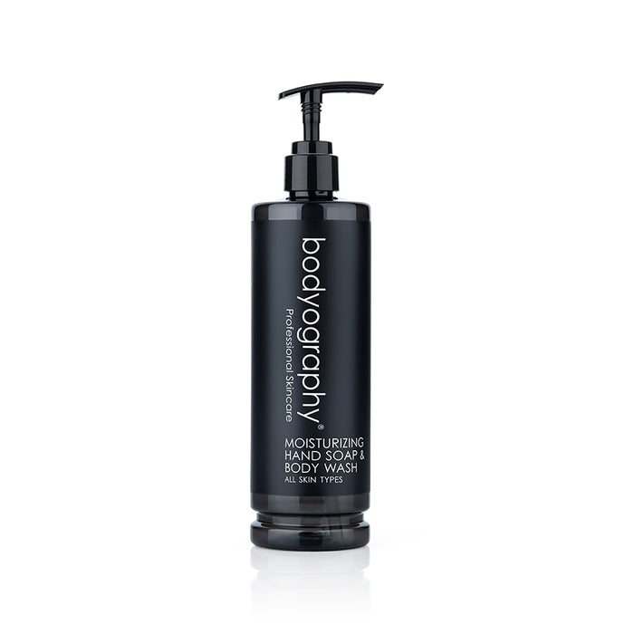 Bodyography REFILLABLE Pump Bottle - Moisturizing Hand Soap & Body Wash