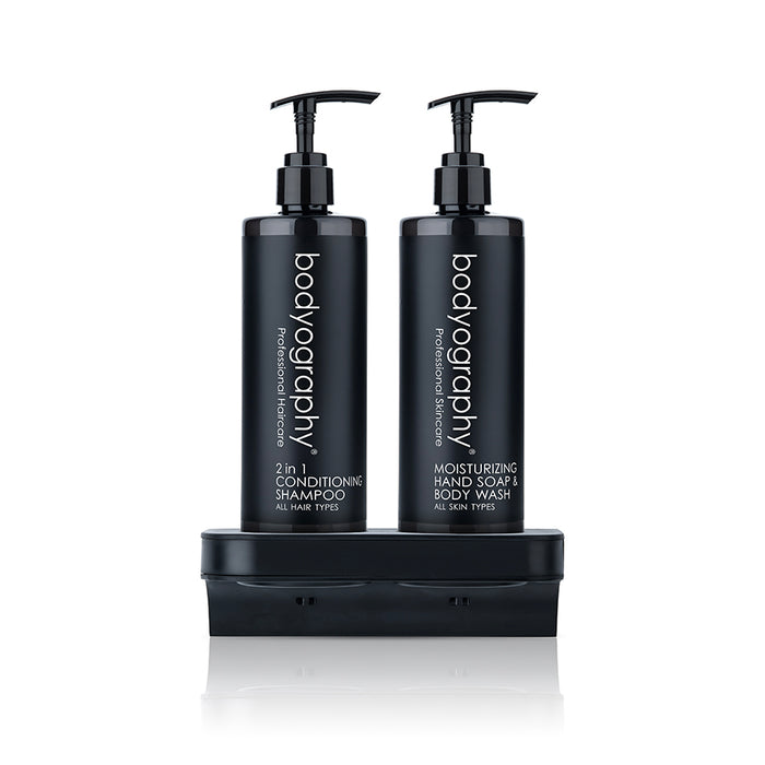 Bodyography REFILLABLE Pump Bottle - Moisturizing Hand Soap & Body Wash