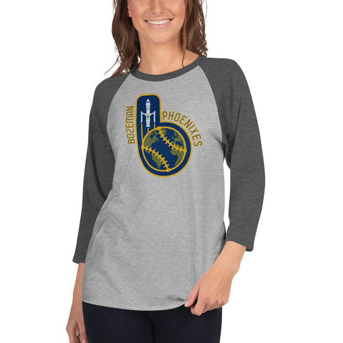 Bozeman Phoenixes -- 3/4 sleeve raglan shirt