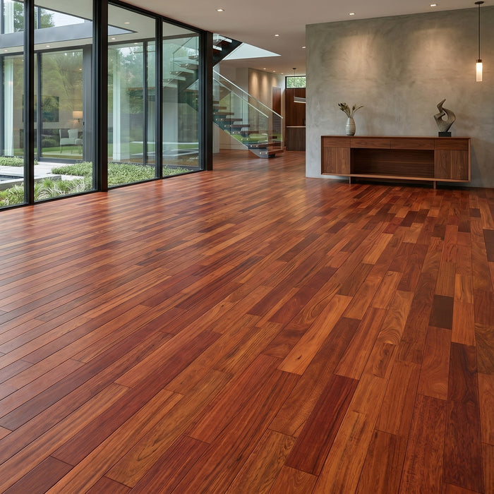 Brazilian Cherry (Jatoba) Solid Flooring 0.75″ x 2.25″ Unfinished, $4.27/sqft - Advantage Lumber