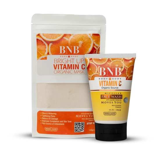 Bright Up Vitamin C Mask And Face Wash