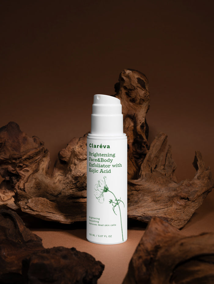 Brightening Face & Body Exfoliator 150ml – Exfoliator by Claréva