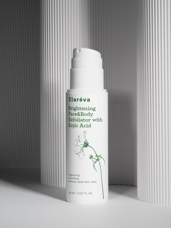 Brightening Face & Body Exfoliator 150ml – Exfoliator by Claréva