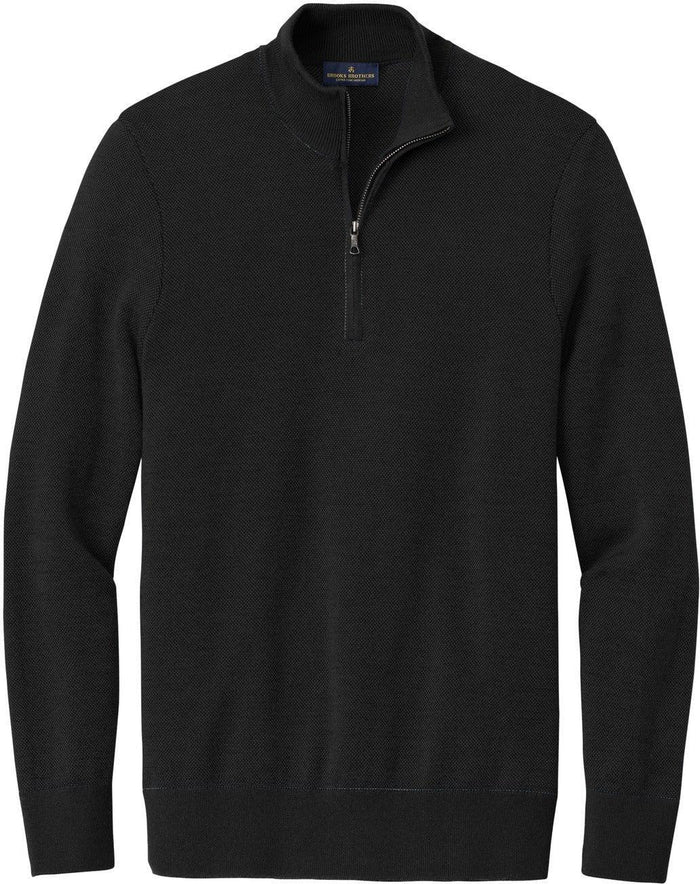 Brooks Brothers Washable Merino Birdseye-New-Brooks Brothers-Deep Black-XS-Thread Logic
