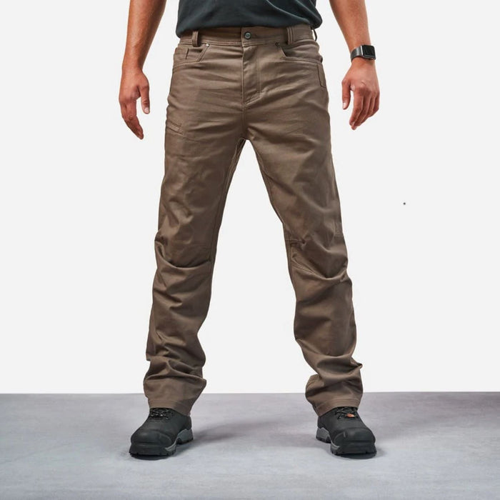 BRUNT Men's The Torra Water Resistant Stretch Work Pant Pants BRUNT Brown 28 30 Inseam