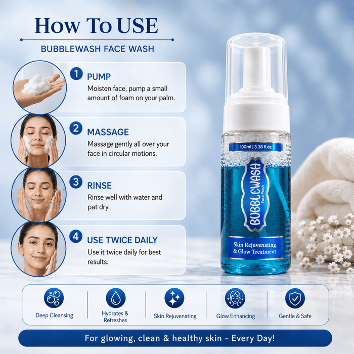 Bubblewash Face Wash - Cosmosentials