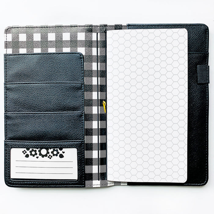 Buffalo Check Scallop Traveler's Notebook