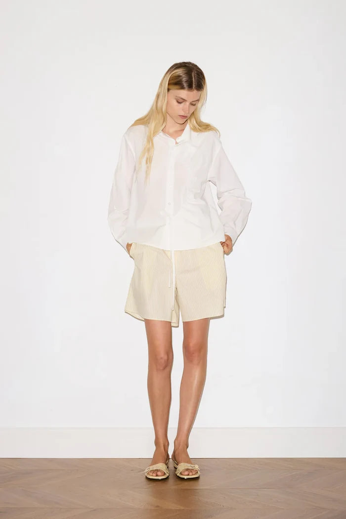 Butter Stripe Long Boxer