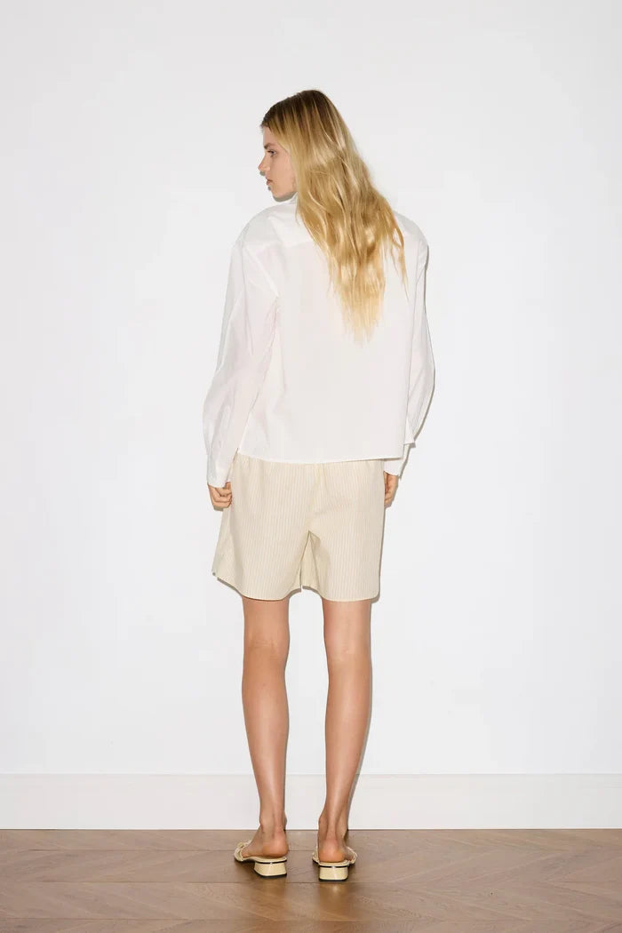 Butter Stripe Long Boxer