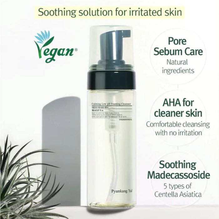 Calming Low pH Foaming Cleanser - Korean-Skincare