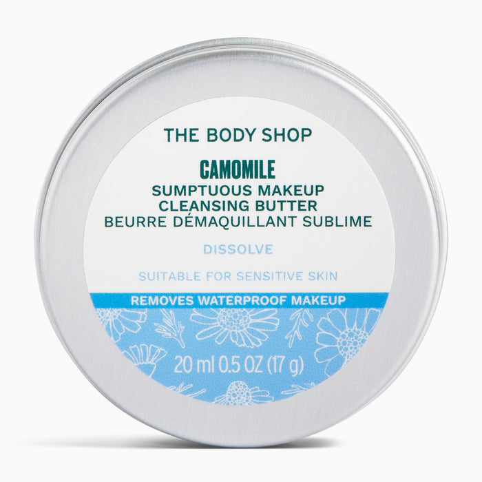 Camomile Sumptuous Makeup Cleansing Butter 20ml, front view of mini jar