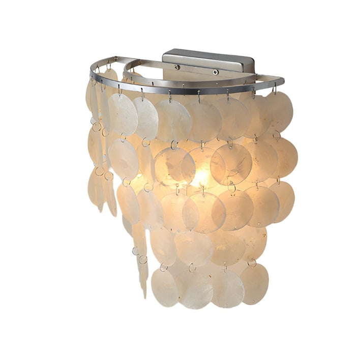 Capiz Shell Wall Sconce – Modern Coastal LED Wall Light | NordaLight