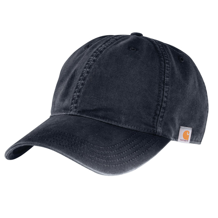 Carhartt Men's Cotton Canvas Cap Hats & Caps Carhartt Navy OS