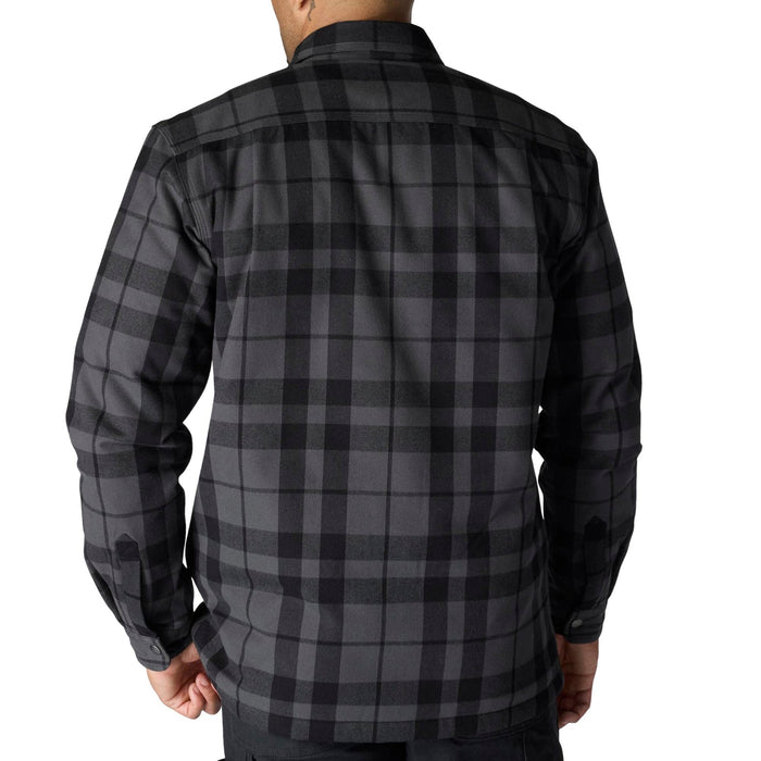 Carhartt Men's Relaxed Fit Sherpa-Lined Long Sleeve Flannel Shirt Jac Long Sleeve T-Shirts Carhartt