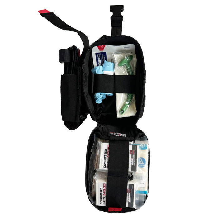 CBP IFAK 2 black color open by rescue essentials