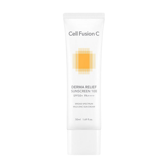 [CellFusionC] Derma Relief Sunscreen 100 SPF50+/PA++++ 50ml-Luxiface.com